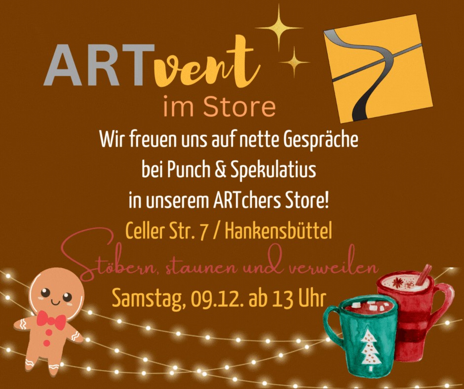 Facebook Beitrag ARTvent im Store