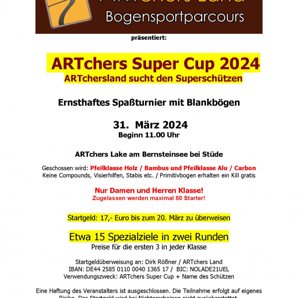 ARTchers Super Cup am ARTchers Lake